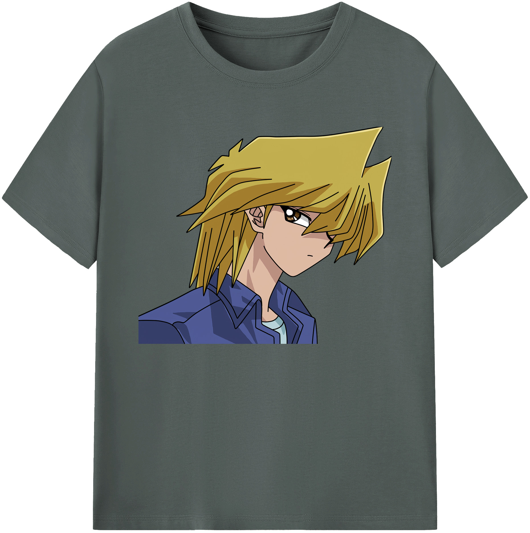 （画像用） 遊☆戯☆王 Yu-Gi-Oh! 綿100％ メンズ半袖Tシャツ｜肌触りやわらか＆通気性